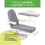 Husă din velur cu elastic și șnururi pentru Fotoliu de cosmetică