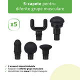 Pistol de masaj Habys NEO | Aparat compact de masaj | Dispozitiv de masaj cu vibrații