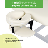 Masă de masaj electrică Fortis 1 | Pat de masaj electric| 1-Segment | Telecomandă Manuală  | 3 ani garanție!