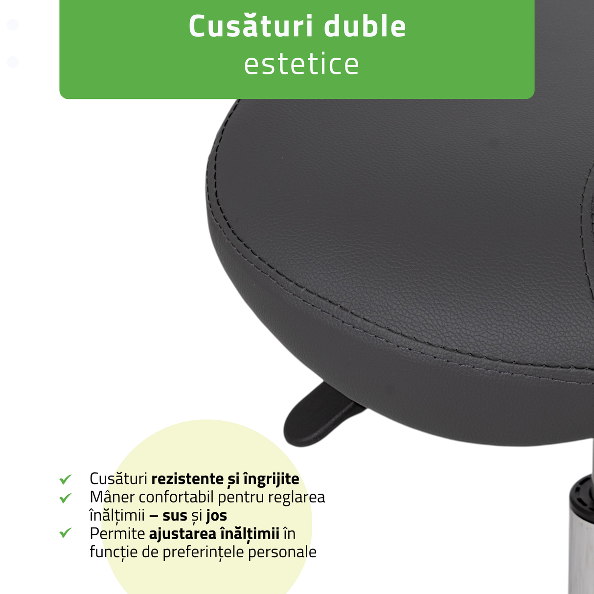 Scaun,Taburet  rotativ | Lila