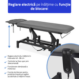 Pat de masaj electrică | Masă de masaj electrică Fortis 4 Ergo | 4 segmente | 3 ani garanție!