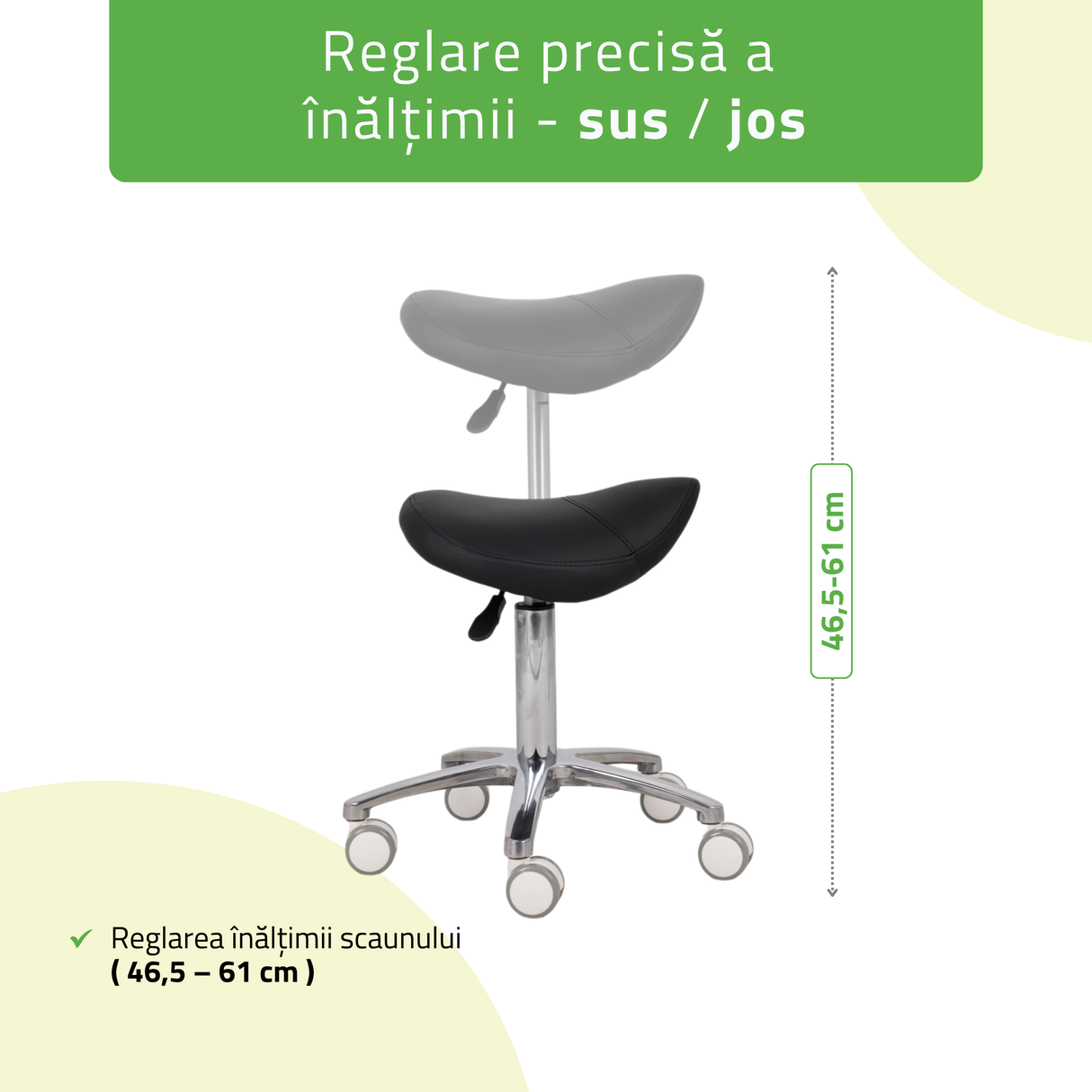 Scaun,Taburet  rotativ | Lila
