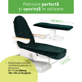 Husă din velur cu elastic și șnururi pentru Fotoliu de cosmetică