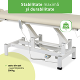 Masă de masaj electrică Fortis 1 | Pat de masaj electric| 1-Segment | Telecomandă Manuală  | 3 ani garanție!