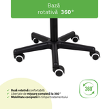 Scaun, Taburet rotativ | Lumo