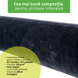 Husă din Velur cu elastic pentru cilindru, rolă de poziționare | 15x60 cm