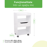 Ucenic salon cosmetică Ario | Habys | Alb