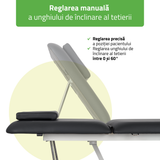 Masă de masaj electrică Optima | Pat de masaj electric |  2 segmente | Telecomandă Manuală | 2 ani garanție!