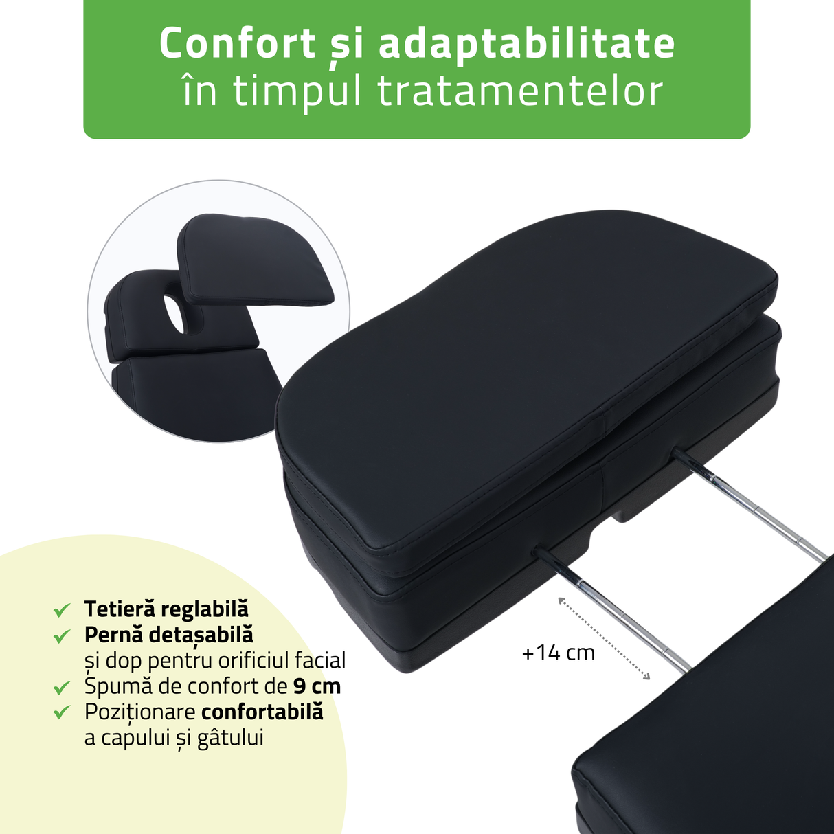 Fotoliu cosmetic, electric SELIA PRO 4 | Telecomandă manuală | 3 ani garanție!