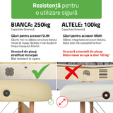 Masă de masaj pliabilă Bianca | Pat cosmetică