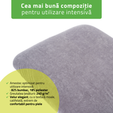 Husă din velur cu elastic și șnururi pentru Fotoliu de cosmetică