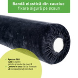 Husă din Velur cu elastic pentru cilindru, rolă de poziționare | 15x60 cm