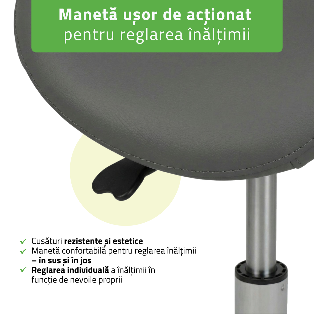 Scaun,Taburet  rotativ | Alma