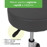Scaun, Taburet rotativ cosmetică | Tila