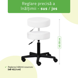 Scaun, Taburet rotativ cosmetică | Timo