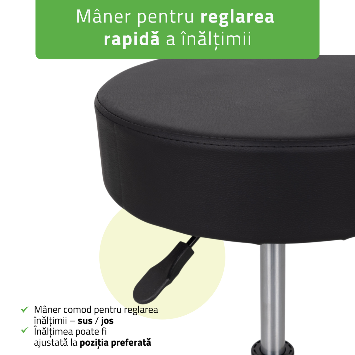 Scaun, Taburet rotativ cosmetică | Tila