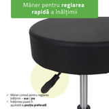 Scaun, Taburet rotativ cosmetică | Tila
