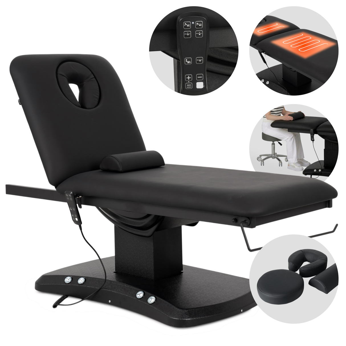 Pat cosmetic electric încălzit | Estella ERGO 2 | Telecomandă Manuală | 3 ani garanție!