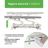 Pat de masaj electrică | Masă de masaj electrică Proxima X7 | 7 segmente | 3 ani garanție!
