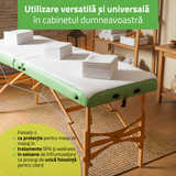 Husă de unică folosință din celuloză de calitate superioara  | 70 cm x 190 cm, 10 bucăți