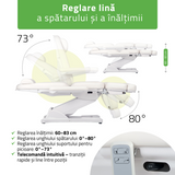 Fotoliu cosmetic, electric Elara PRO 6P, Alb | 3 ani garanție!