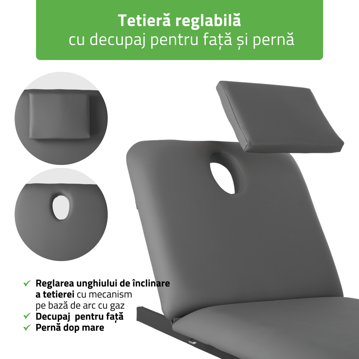 Masă de masaj electrică Fortis 2 | Pat de masaj electric |  2 segmente | Telecomandă Manuală | Ramă de control |3 ani garanție!
