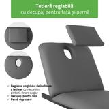Masă de masaj electrică Fortis 2 | Pat de masaj electric |  2 segmente | Telecomandă Manuală | Ramă de control |3 ani garanție!