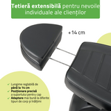 Fotoliu cosmetic electric | LEO PRO 4| Scaun cosmetic cu reglare electrică | Telecomandă manuală | 3 ani garanție!