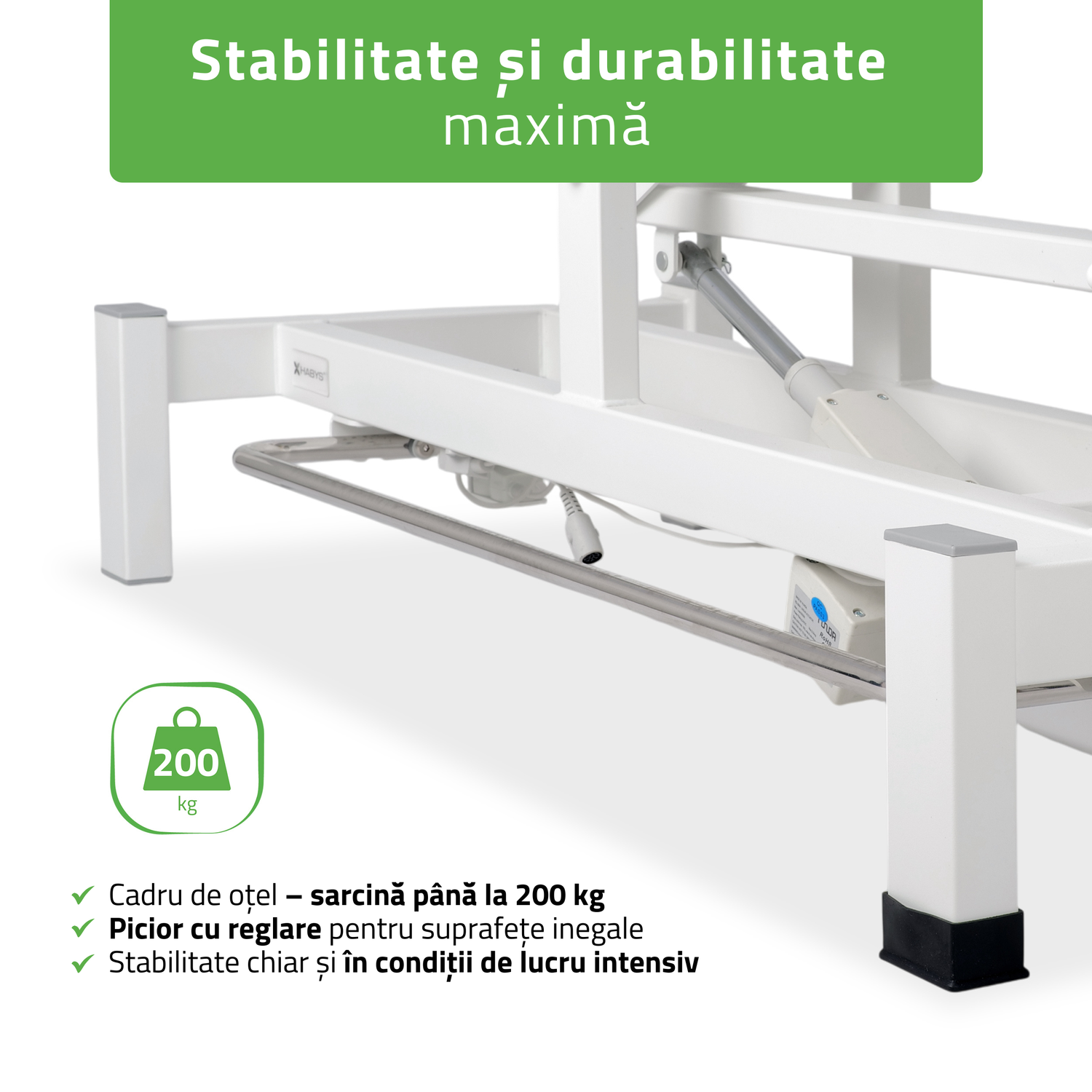 Masă de masaj electrică Fortis 2 | Pat de masaj electric |  2 segmente | Telecomandă Manuală | Ramă de control |3 ani garanție!