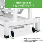 Masă de masaj electrică Fortis 5 Ergo | Pat de masaj electric | 5 segmente | Telecomandă Manuală | Ramă de control  | 3 ani garanție!