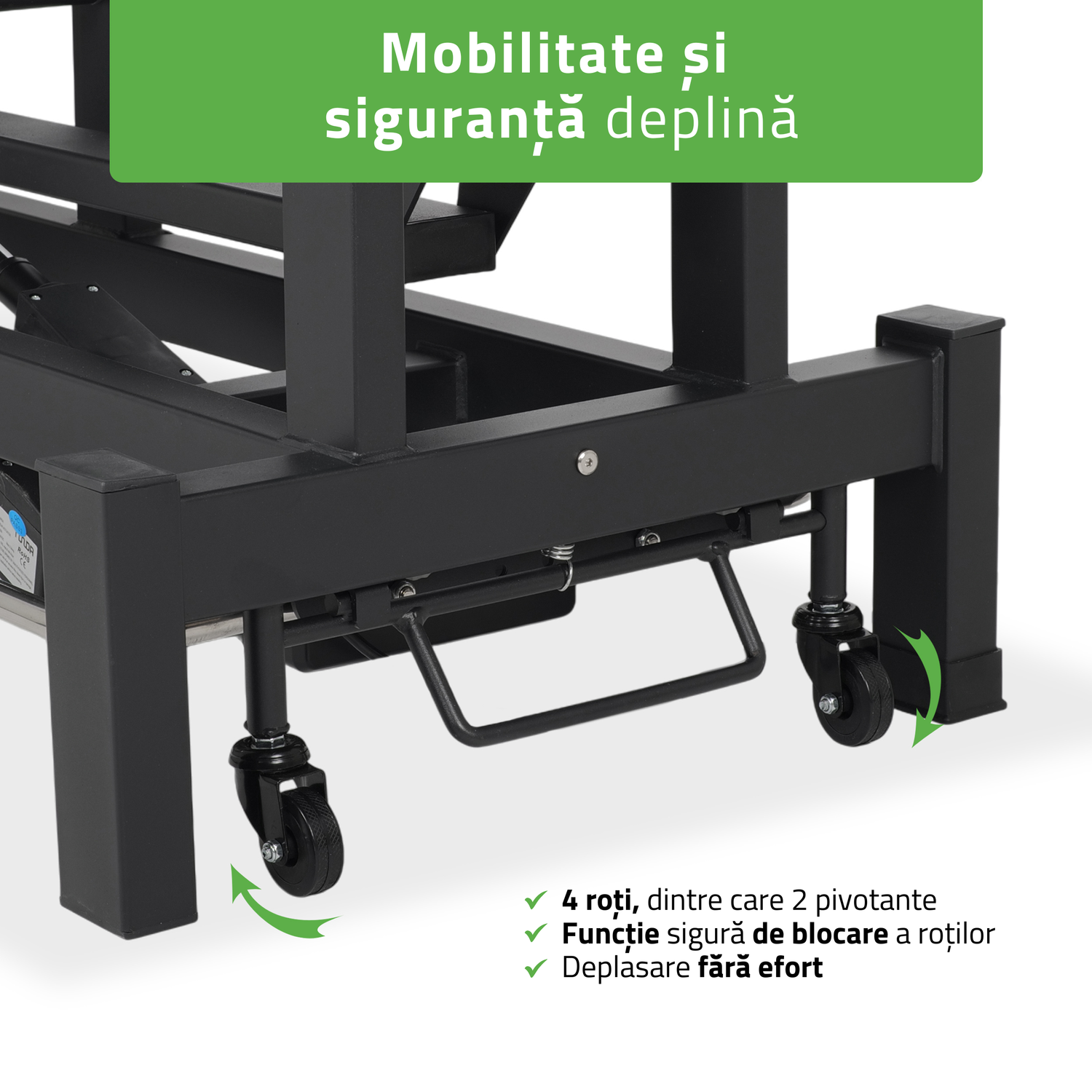 Masă de masaj electrică Fortis 5 Ergo | Pat de masaj electric | 5 segmente | Telecomandă Manuală | Ramă de control  | 3 ani garanție!