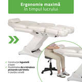 Fotoliu cosmetic, electric Elara PRO 6P, Alb | 3 ani garanție!