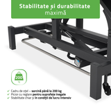 Masă de masaj electrică Fortis 5 Ergo | Pat de masaj electric | 5 segmente | Telecomandă Manuală | Ramă de control  | 3 ani garanție!