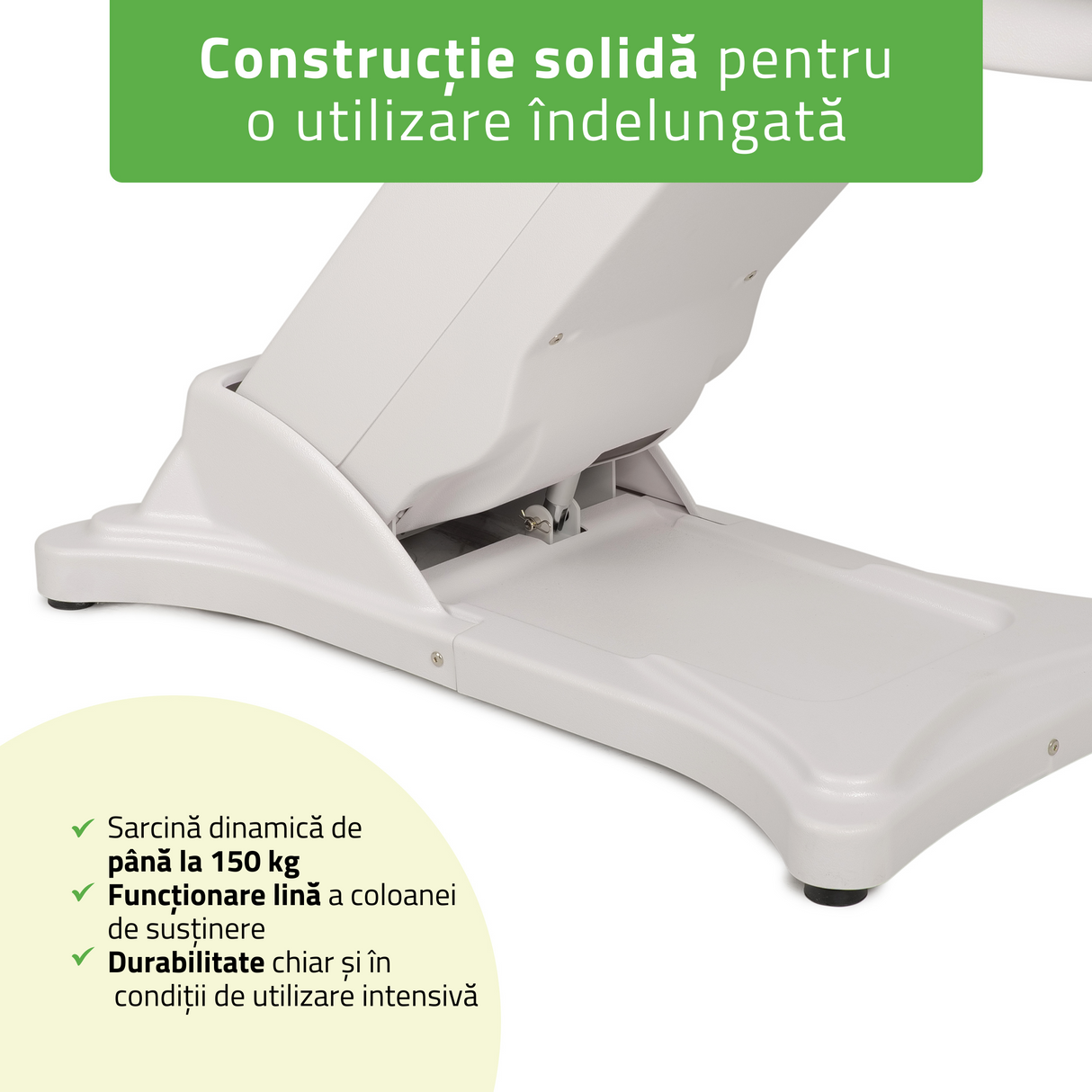 Fotoliu cosmetic, electric Elara PRO 6P, Alb | 3 ani garanție!