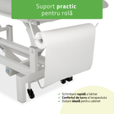 Masă de masaj electrică Fortis 5 Ergo | Pat de masaj electric | 5 segmente | Telecomandă Manuală | 3 ani garanție!