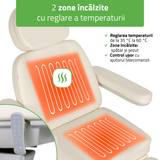 Pat cosmetic electric | Luxoria PRO 5 | Scaun cosmetic cu reglare electrică | Panou Control | Telecomandă Manuală | 3 ani garanție!