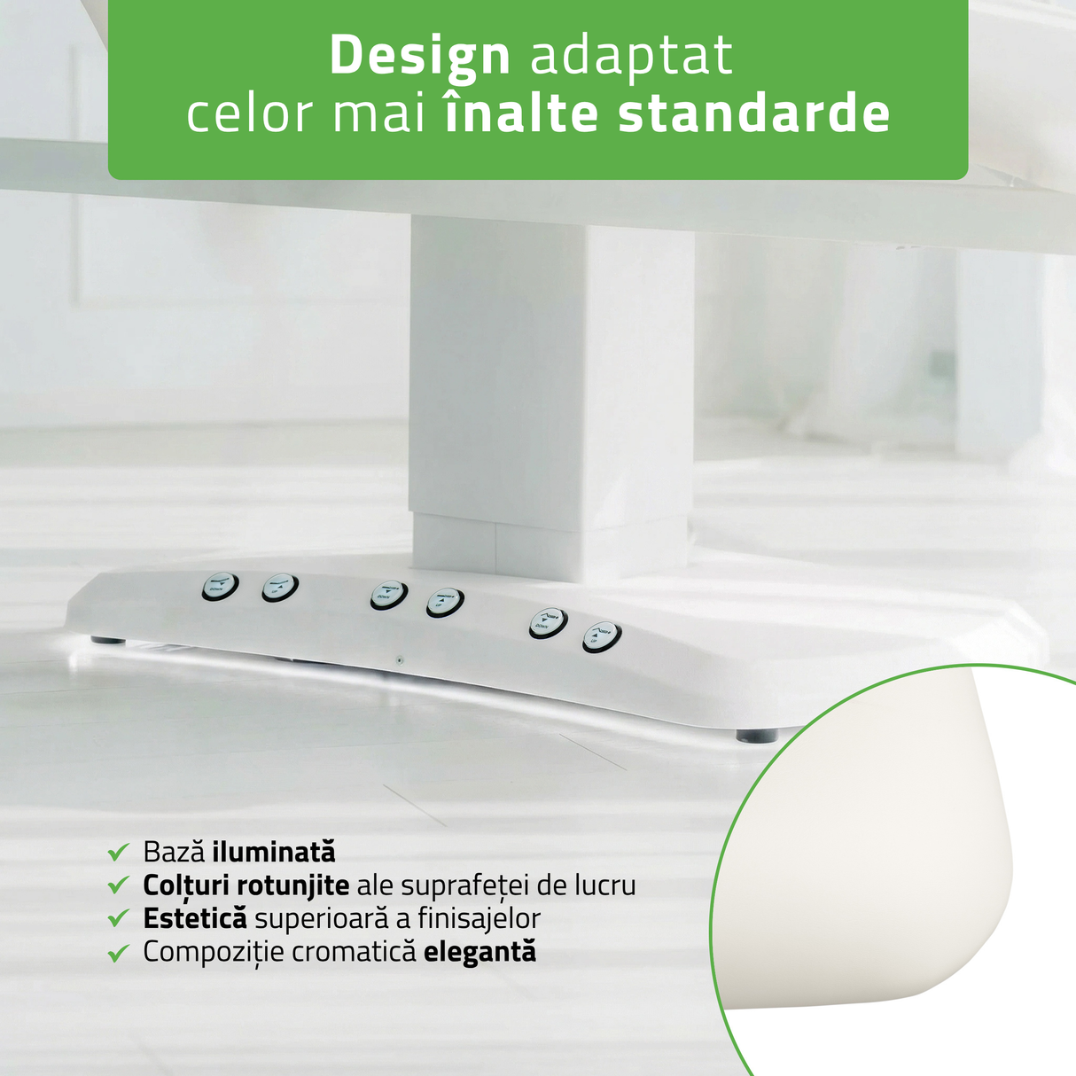 Pat cosmetic electric încălzit | Serenity PRO 4 | Panou Control  | Telecomandă Manuală | 3 ani garanție!