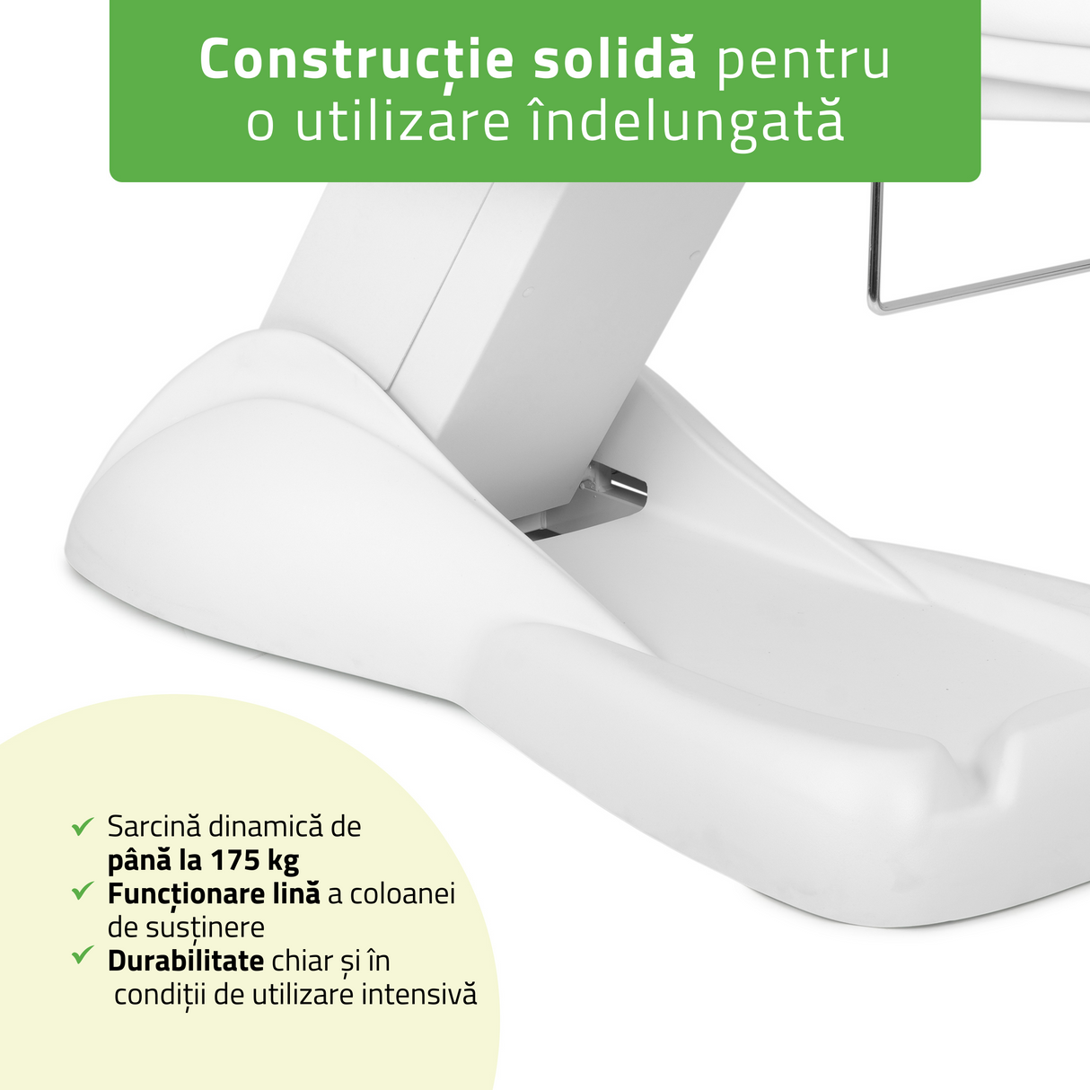 Fotoliu cosmetic electric | LEO PRO 4| Scaun cosmetic cu reglare electrică | Telecomandă manuală | 3 ani garanție!