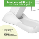 Fotoliu cosmetic electric | LEO PRO 4| Scaun cosmetic cu reglare electrică | Telecomandă manuală | 3 ani garanție!