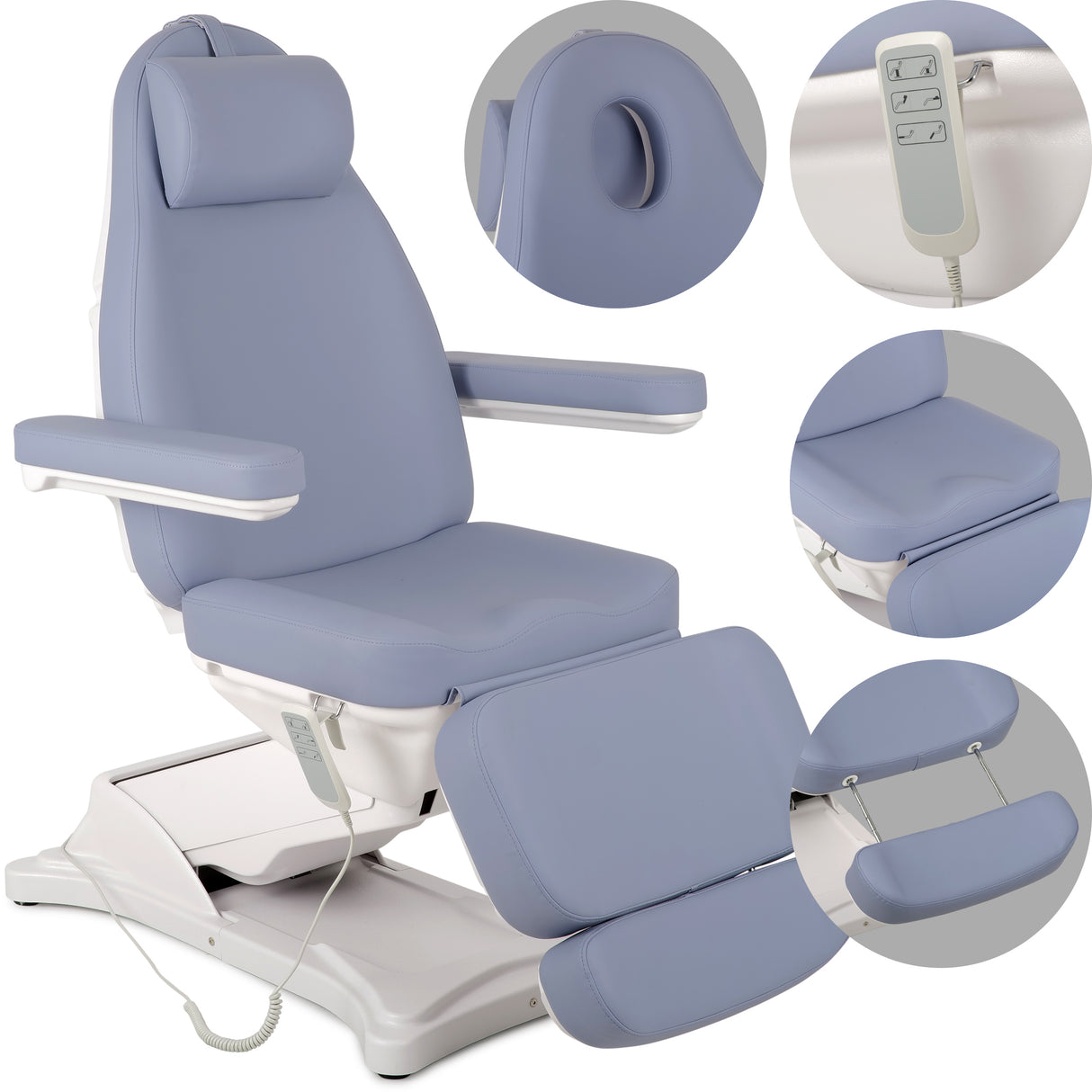 Fotoliu cosmetic, electric Elara PRO 4, violet | 3 ani garanție!