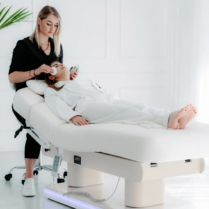 Pat cosmetic electric încălzit Eterna | 4 motoare | pentru studiouri premium | 3 ani garanție!