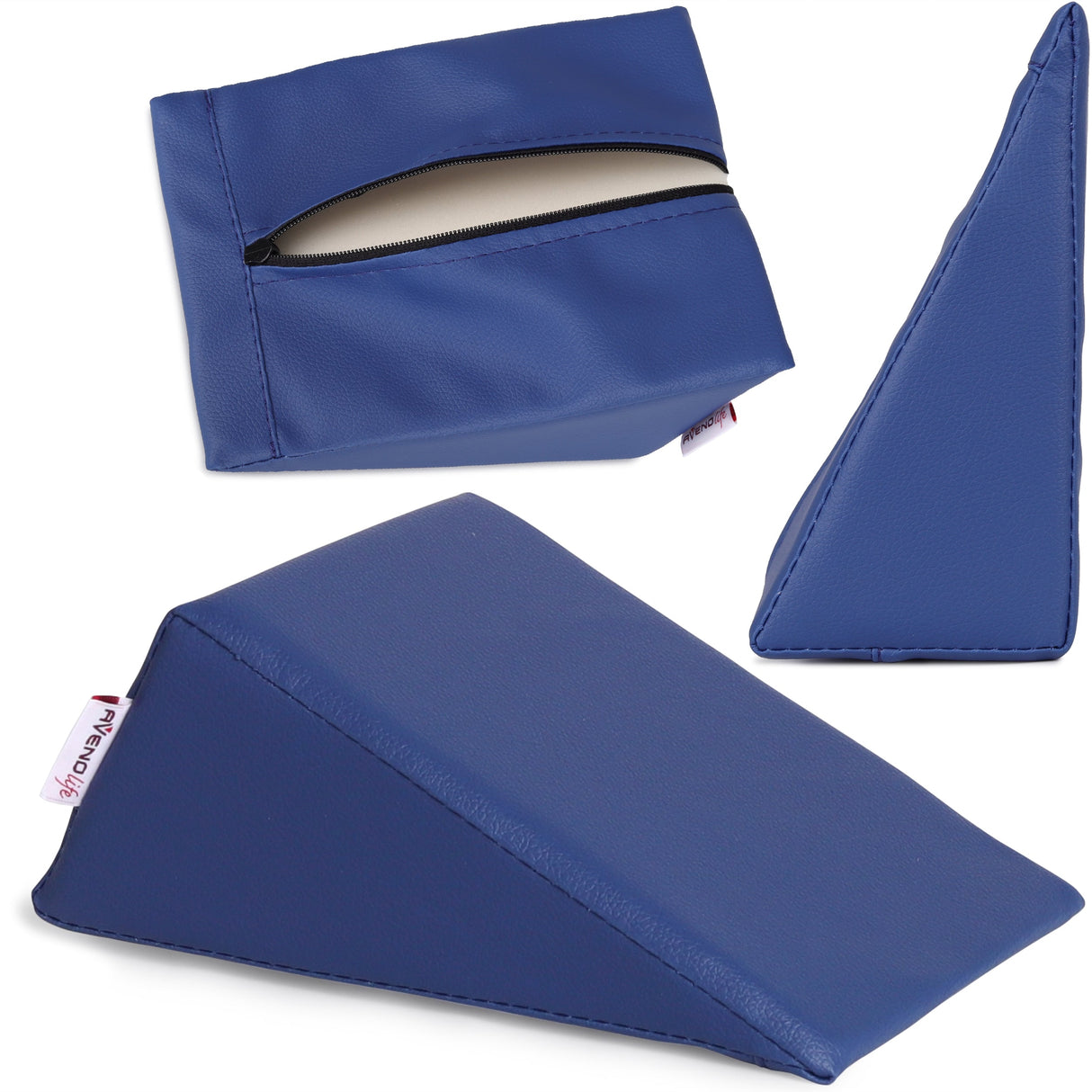 Pernă triunghiulară de poziționare pentru masaj  20x15x10 cm | Comfy Base