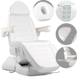 Fotoliu cosmetic electric | LEO PRO 4| Scaun cosmetic cu reglare electrică | Telecomandă manuală | 3 ani garanție!