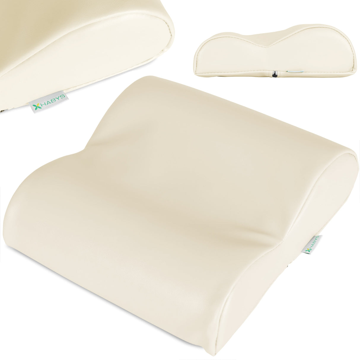 Pernă de masaj și poziționare pentru gât | Tapițerie Satin Comfort