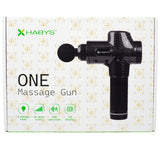 Pistol de masaj One | Dispozitiv de masaj | Aparat de masaj cu vibrații | Habys