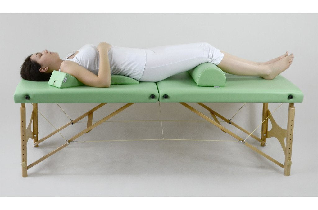 Pernă triunghiulară de poziționare pentru masaj  20x25x10 cm | Vinyl Flex