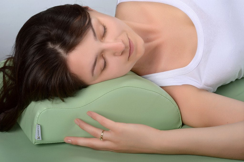 Pernă de masaj și poziționare pentru gât | Tapițerie Matt Touch