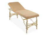 Husă din frotir textil pentru mesele de masaj pliabile | din două bucăți | 76x200 cm | Bej