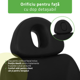 Pat cosmetic electric | Ravia PRO 3 | Fotoliu cosmetic cu reglare electrică | Telecomandă de manuală | 4 motoare electrice