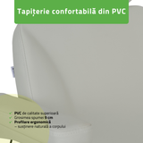 Pat cosmetic electric | Ravia PRO 3 | Fotoliu cosmetic cu reglare electrică | Telecomandă de manuală | 4 motoare electrice